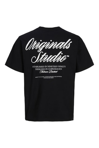 T-shirt relaxed - Noir