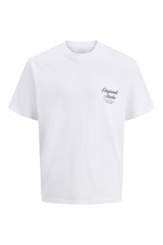 T-shirt relaxed - Blanc