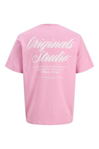 T-shirt relaxed - Rose