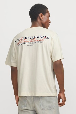 T-shirt relaxed - Ecru