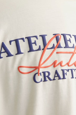 T-shirt relaxed - Ecru