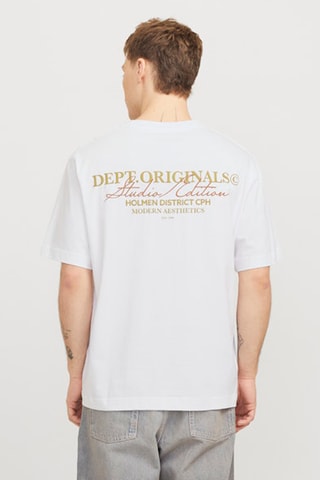 T-shirt relaxed - Blanc