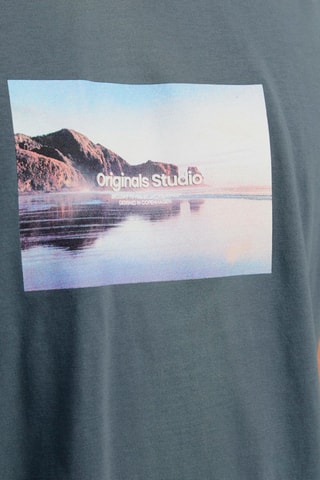 T-shirt relaxed - Gris