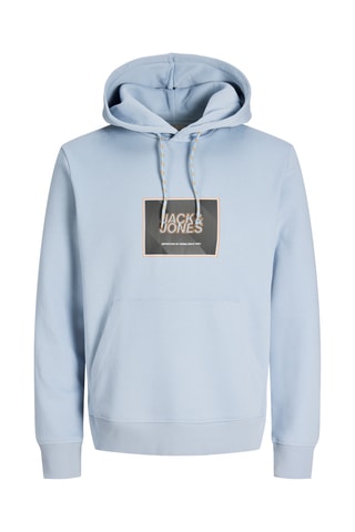 Sweat regular en coton biologique - Bleu clair