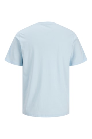 T-shirt regular en coton biologique - Bleu clair