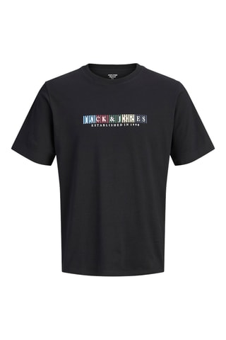 T-shirt en coton biologique - Noir