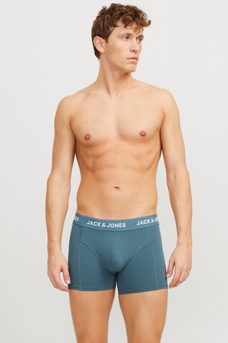 3 boxers - Bleu clair et bleu-gris