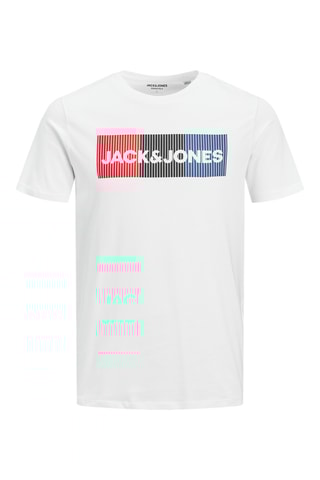 4 t-shirts regular - Blanc, vert et bleu marine