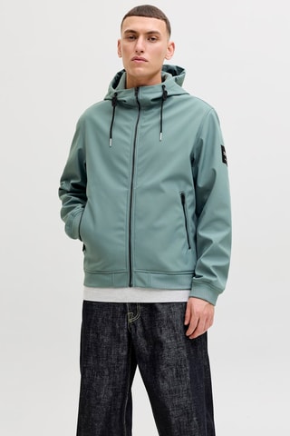 Veste à capuche - Vert d'eau