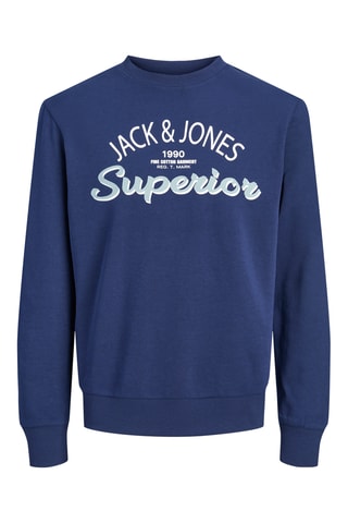 Sweat regular - Bleu marine