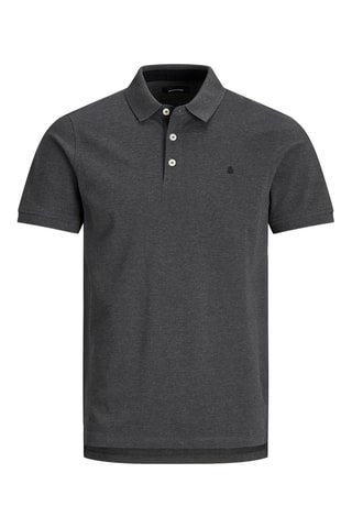 2 polos slim - Gris et bleu