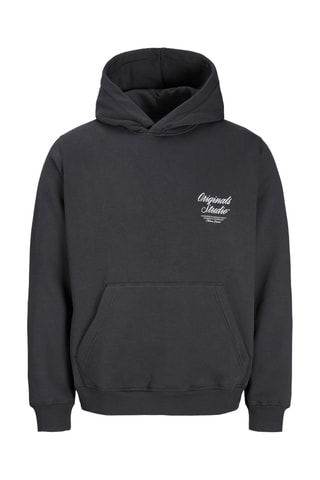 Sweat relaxed à capuche - Noir