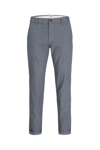 Chino slim en coton biologique taille basse - Gris