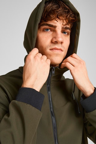 Veste à capuche Kaki