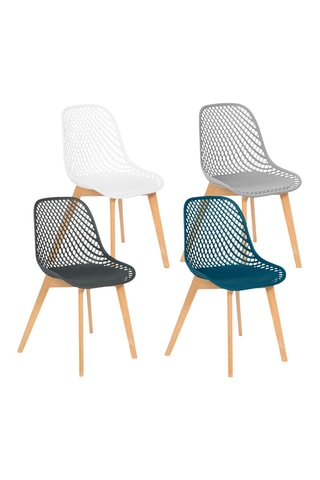 4 cadeiras Maelle - 54 x 86 x 56 cm