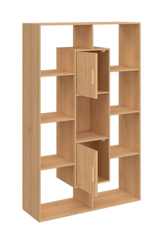 Estantería de 2 puertas Faustine - 143 x 90 x 30 cm