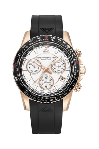 Reloj de cuarzo Swiss Made Ronda Z62 - Negro