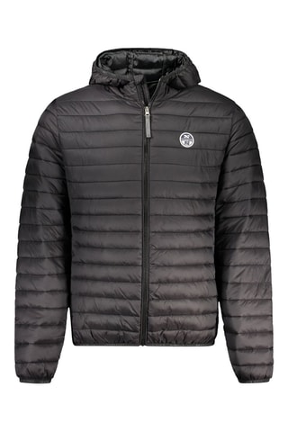 Anorak con capucha - Negro