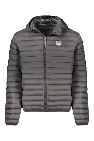 Anorak con capucha - Negro