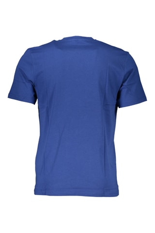 Camiseta - Azul cobalto y blanco