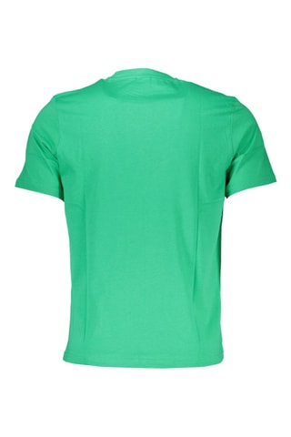 Camiseta - Verde claro y blanco