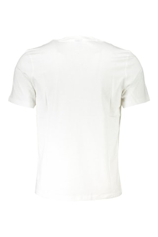 Camiseta - Blanco y azul marino