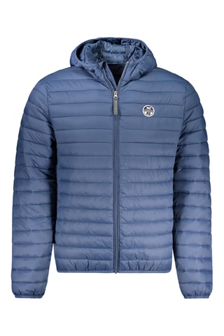 Anorak con capucha - Azul