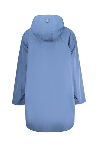 Parka con capucha - Azul