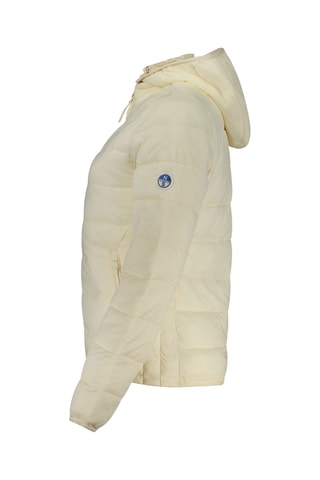 Anorak con capucha - Crema