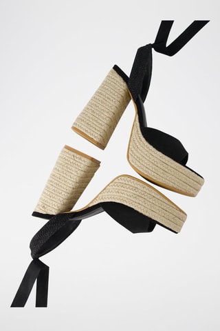 Sandalias de tacón - Negro