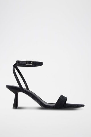 Sandalias de tacón - Negro