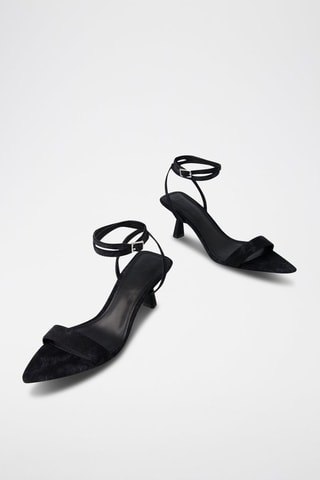 Sandalias de tacón - Negro