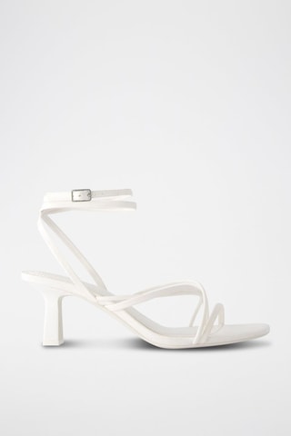 Sandalias de tacón - Blanco