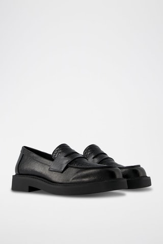 Mocasines con plataforma - Negro