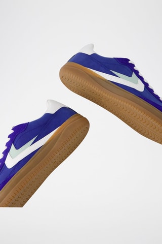 Zapatillas de piel - Azul