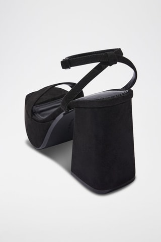 Sandalias de tacón - Negro