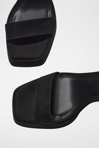 Sandalias de tacón - Negro