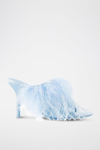 Sandalias de tacón - Azul claro