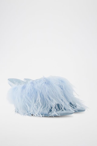 Sandalias de tacón - Azul claro