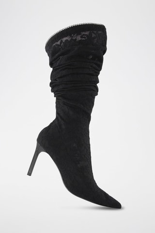 Mosqueteras de encaje - Negro