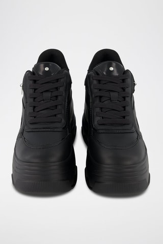 Zapatillas con plataforma - Negro
