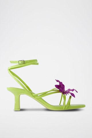 Sandalias de tacón - Verde