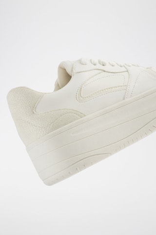 Zapatillas con plataforma - Blanco