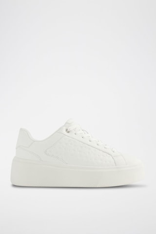 Zapatillas con plataforma - Blanco