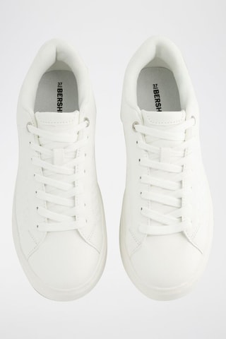 Zapatillas con plataforma - Blanco