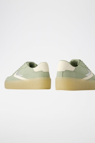 Zapatillas con plataforma - Verde