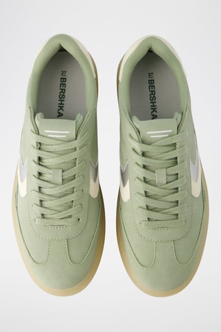 Zapatillas con plataforma - Verde