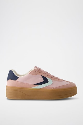 Zapatillas con plataforma - Rosa