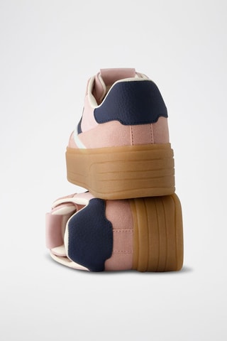 Zapatillas con plataforma - Rosa