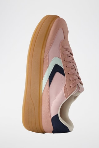 Zapatillas con plataforma - Rosa